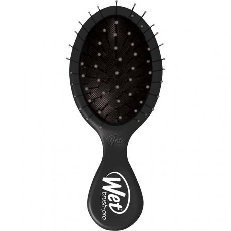Wet Brush (Вет Браш) Массажная расчёска для волос Lil' Detangler Blackout, 1 шт.