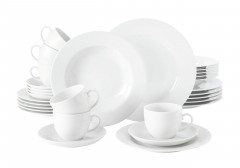 Seltmann Weiden Seltmann Weiden Kombiservice 30-tlg. RONDO Weiss Комбинированный сервиз Seltmann Weiden 30 шт. РОНДО