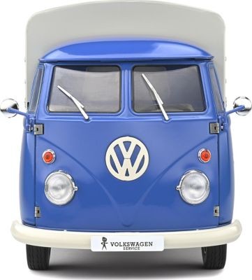 VW T1 Pritsche\/Plane blau 1:18 VW T1 бортовой/брезент синий 1:18