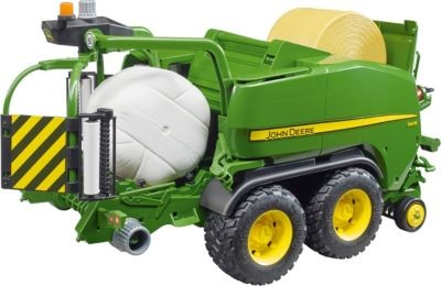 Bruder 02032 John Deere Rundballen- Presswickelkombination C441R 02032 Рулонный пресс-подборщик John Deere C441R с обмотчиком
