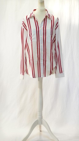 Floryday Блузка размер M, цвет белый/красный