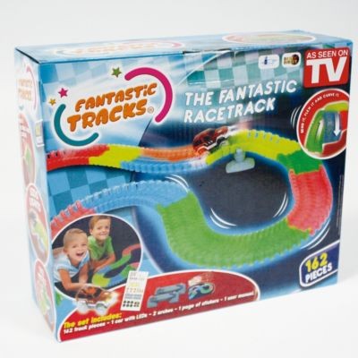 FANTASTIC TRACKS Loop Set mit 4 Autos Autorennbahn Rennstrecke Набор петель с 4 автомобилями, автогоночная трасса, гоночная трасса