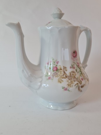 Mireille Фарфоровый заварочный чайник с цветочным рисунком, 25 см, Германия, 1950-60гг
