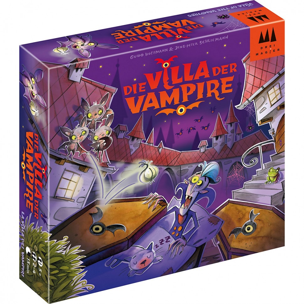 Купить Drei Magier Spiele Die Villa der Vampire Вампирский особняк в  интернет-магазине Diskontshop.eu Германия всего за 4 433 руб. в