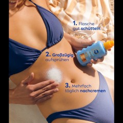 Nivea Schutz und Braune Sonnenspray  Защита и коричневый солнцезащитный спрей