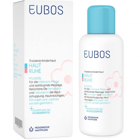 Eubos KINDER Haut Ruhe Pflegeol ДЕТСКОЕ масло для ухода за кожей отдыха
