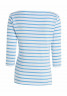 Tommy Hilfiger SLIM CODY STP B-NK 3/4SLV Long sleeved top bleu SLIM CODY STP B-NK 3/4SLV Топ с длинными рукавами синий