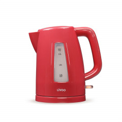 LIVOO LIVOO Wasserkocher DOD184R Rot 1,7 Liter, 2200 W  Чайник LIVOO DOD184R Красный 1,7 л, 2200 Вт