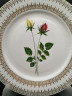 Тарелка винтажная Bavaria "Два бутона роз", фарфор, 25.5 см, Германия, 1970-80гг.
