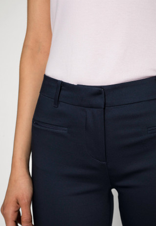 Tommy Hilfiger HERITAGE SLIM FIT PANTS Trousers midnight БРЮКИ ОБЛЕГАЮЩЕГО КРОЯ HERITAGE Брюки полночь