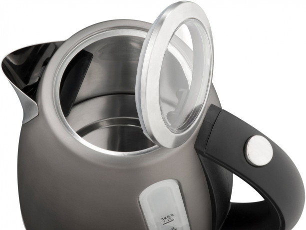 eta eta Wasserkocher ELA ETA859890040, 1,7 l, 2100 W, in Grau aus Edelstahl чайник ETA ELA ETA859890040, 1,7 л, 2100 Вт, серого цвета из нержавеющей стали.