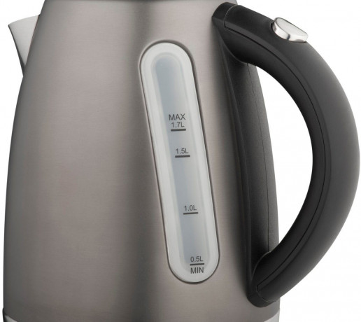 eta eta Wasserkocher ELA ETA859890040, 1,7 l, 2100 W, in Grau aus Edelstahl чайник ETA ELA ETA859890040, 1,7 л, 2100 Вт, серого цвета из нержавеющей стали.