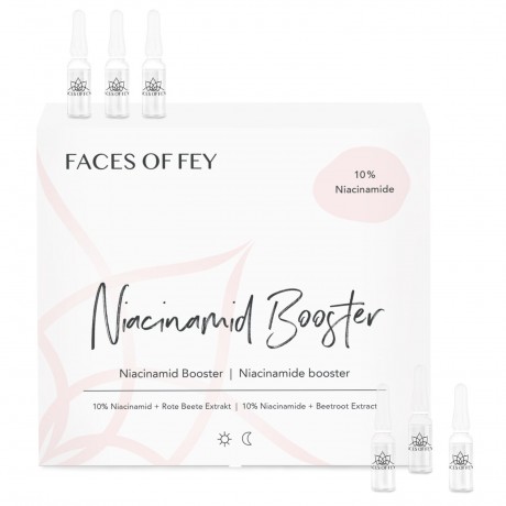 FACES OF FEY 10 % Niacinamid Booster Ampullen 30 x 1,3 ml  10% ниацинамидные бустерные ампулы 30 x 1,3 мл