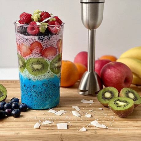 KLAMER KLAMER Stabmixer KLAMER Stabmixer Set 800 Watt, 4 in 1 Purierstab Edelstahl mit stufen… Ручной блендер KLAMER Набор ручных блендеров KLAMER мощностью 800 Вт, очищающий стержень 4 в 1 из нержавеющей стали с…