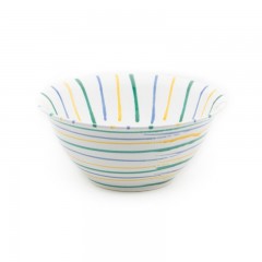 Gmundner Keramik Gmundner Keramik Buntgeflammt Salatschussel d: 33 cm / h: 14 cm / 4,5 L Керамическая салатница Gmundner с красочным пламенем д: 33 см / высота: 14 см / 4,5 л