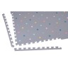 KNORR Toys Spielmatte\/Puzzlematte grau Punkte ca. 178 x 120 cm Коврик для игр/коврик для пазлов серые точки примерно 178 x 120 см