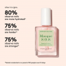 Manucurist Routine Starter Ridged Nails, Набор для ногтей 3 х 15 мл + пилочка-буфер, выравнивание и укрепление ногтей, уход против неровностей и ломкости