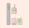 Manucurist Routine Starter Ridged Nails, Набор для ногтей 3 х 15 мл + пилочка-буфер, выравнивание и укрепление ногтей, уход против неровностей и ломкости