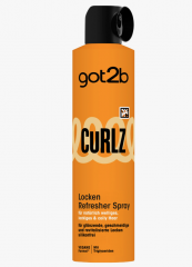 GOT2B Locken Refresher Spray Curlz 200ml, Cпрей для кудрей и локонов (Германия) для антифриз эффекта, блеска и обновления локонов 200мл