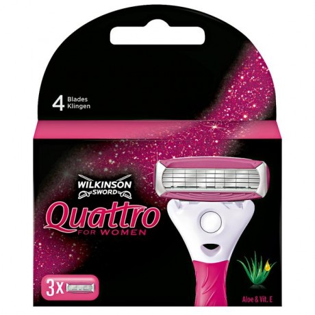 Wilkinson Quattro for Women Лезвия для бритвы