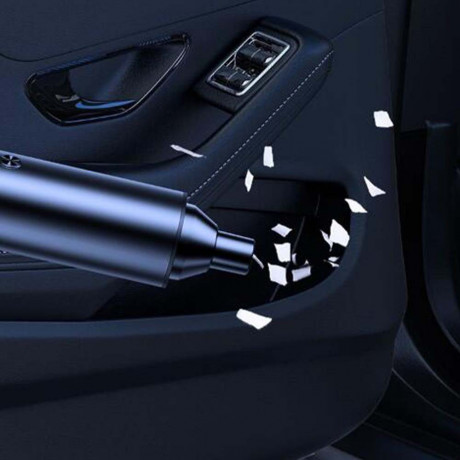 TUABUR TUABUR Akku-Handstaubsauger Kabelloser, wiederaufladbarer tragbarer Handstaubsauger mit 5500 PA, Ausgestattet mit 3000-mA-Akku, 3-in-1-Multifunktions-Handstaubsauger, Geeignet fur Autos, Wohnungen und Buros Schwarz Беспроводной ручной пылесос TUABU