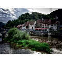 CALVENDO Puzzle CALVENDO Puzzle Saint-Ursanne Пазл CALVENDO Пазл Saint-Ursanne