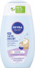 NIVEA BABY Gute Nacht Bad & Shampoo, 200 ml, Нивеа Детский шампунь и гель для купания, миндальное масло, без слёз, расслабляющий, 200 мл