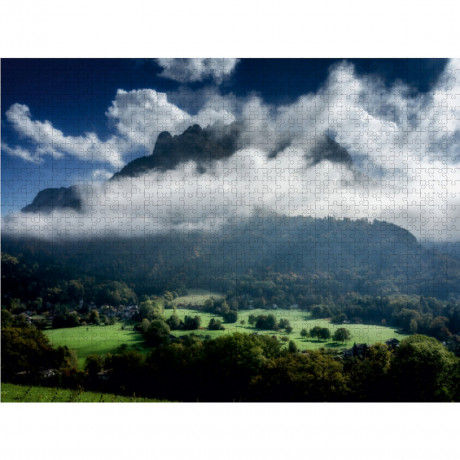 CALVENDO Puzzle CALVENDO Puzzle Rund um den See von Annecy Пазл CALVENDO Puzzle Around Lake Annecy