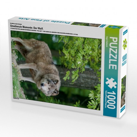 CALVENDO Puzzle CALVENDO Puzzle Emotionale Momente: Der Wolf. Пазл CALVENDO Пазл Эмоциональные моменты: Волк.
