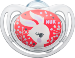 Nuk Соска (успокаивающая) Freestyle Силикон	, Gr. 3, Junge, 2 шт
