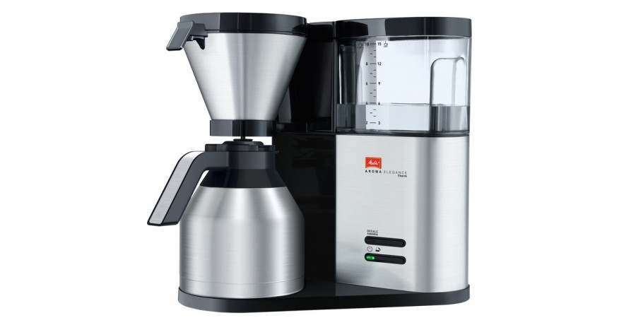 Melitta Melitta AromaElegance Therm, Filtermaschine edelstahl/schwarz edelstahl, schwarz Melitta AromaElegance Therm, фильтрующая машина, нержавеющая сталь/черный
