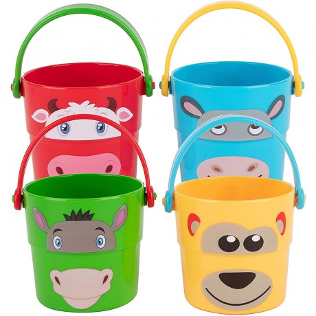 Edushape frohlich-gesichtige Stapler-Eimer ковши штабелеукладчика со счастливым лицом