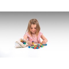 Wissner aktiv lernen Wurfel in 6 Farben 2 x 2 x 2 cm (150 Stuck) Кубики 6 цветов 2 х 2 х 2 см (150 штук)