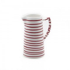 Gmundner Keramik Gmundner Keramik Rotgeflammt Wasserkrug 1,2 L / h: 22 cm Керамический кувшин для воды Gmundner с красным пламенем 1,2 л / ч: 22 см