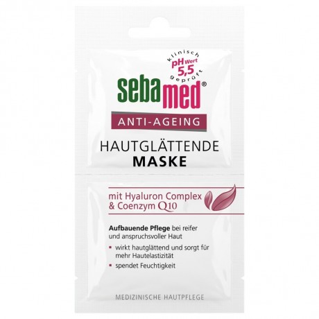 sebamed Anti Ageing Hautglattende Maske 2x5 ml Антивозрастная разглаживающая маска для кожи 2x5 мл