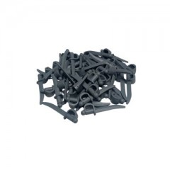 LEGO LEGO Piraten Sabel Dunkelgrau - Dark Bluish Gray 2530 - 10x LEGO Пиратская сабля темно-серого цвета — темно-голубовато-серый 2530 — 10x