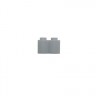 LEGO LEGO 1x2 Steine Hellgrau  Modifiziert Log - Brick 30136 NEU - 100x LEGO 1x2 Bricks Light Grey Modified Log — Brick 30136 NEW — 100x