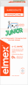 elmex Mundspuelung Kariesschutz Junior, 6-12 Jahren, 400 ml, Детский ополаскиватель Junior Kariesschutz с фторидом и мягким мятным вкусом, 6–12 лет, 400 мл