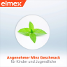 elmex Mundspuelung Kariesschutz Junior, 6-12 Jahren, 400 ml, Детский ополаскиватель Junior Kariesschutz с фторидом и мягким мятным вкусом, 6–12 лет, 400 мл