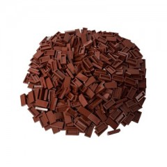 LEGO LEGO 1x2 Fliesen Rotbraun - 500 Stuck - Reddish brown tile 3069b LEGO 1x2 Плитки красновато-коричневого цвета — 500 штук — Красновато-коричневая плитка 3069b