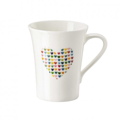 Hutschenreuther Hutschenreuther My Mug Collection Love - Heart of hearts Becher mit Henkel 0,40 L Hutschenreuther My Mug Collection Love - Кружка в форме сердца с ручкой 0,40 л