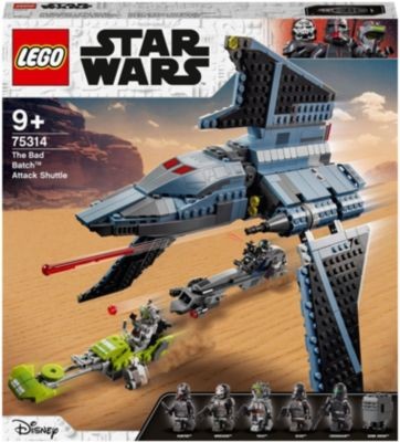 LEGO LEGO Star Wars 75314 Angriffsshuttle aus The Bad Batch Боевой шаттл LEGO Star Wars 75314 из сериала «Плохая партия»