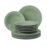 Seltmann Weiden Seltmann Weiden Beat Salbeigrun Tafelservice 12-tlg. Seltmann Weiden Столовый сервиз Beat sage green 12 предм.