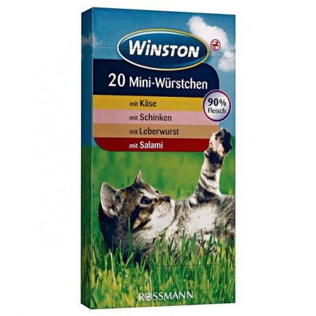 Winston Mini-Wurstchen mit Kase, Schinken, Leberwurst и Salami 40 г