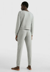 Tommy Hilfiger LOGO Pyjama top light grey heather ЛОГОТИП пижамный топ светло-серый вереск