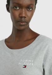 Tommy Hilfiger LOGO Pyjama top light grey heather ЛОГОТИП пижамный топ светло-серый вереск