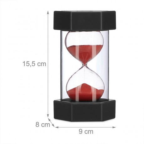 relaxdays 5tlg. Sanduhrenset fur Kinder 5 кусков Набор песочных часов для детей