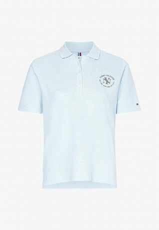 Tommy Hilfiger NYC LOGO REGULAR FIT Polo shirt breezy blue heather NYC LOGO REGULAR FIT Рубашка поло свежий голубой вереск