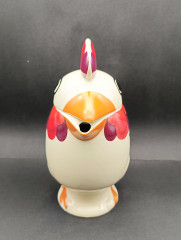 Кувшин декоративный в итальянском стиле, в форме петуха, фарфор, 18 х 22 см, Германия, 1970-80гг.