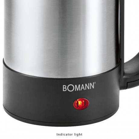 BOMANN BOMANN Wasserkocher WKR 1162 CB, ideal fur Reisen, 0,5 Liter, 1000 W  Чайник BOMANN WKR 1162 CB, идеальный для путешествий, 0,5 л, 1000 Вт